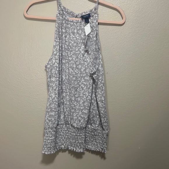 Pull Daytrip Thin Cream/Gray Avec Ornements Et Boucle – Taille M, Neuf